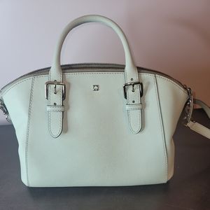 Kate Spade Small Sloan Charlotte Street Satchel Handbag Mint Green
